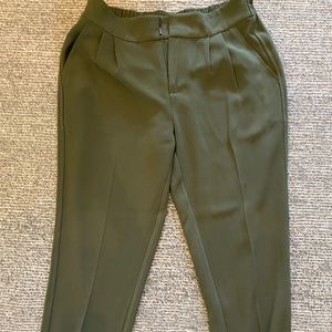 Olive Green Joie Joggers